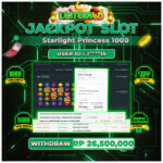JACKPOT STARLIGHT PRINCESS 1000 10 APRIL 2026